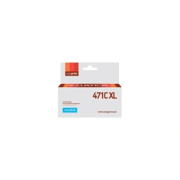 Картридж EasyPrint (CLI-471C XL/CLI 471C/471C/471) для Canon PIXMA MG5740, 6840, 7740, голубой, с чипом IC-CLI471C XL