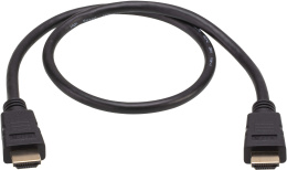 Шнур ATEN 2L-7DA6H, мониторный, HDMI, HDMI High Speed, Male-Male, опрессованный, 0.6 метр., черный