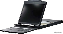 KVM консоль ATEN 19" Dual Rail LCD Console PS/2-USB, VGA CL5800N-ATA-RG