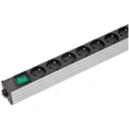 Блок распределения питания Sysmatrix PD 0804.019 гор.размещ. 8xSchuko базовые 10A Schuko 1.8м