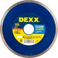 Круг отрезной алмазный сплошной влажная резка (125x5x22.2 мм) для УШМ DEXX 36703-125_z01