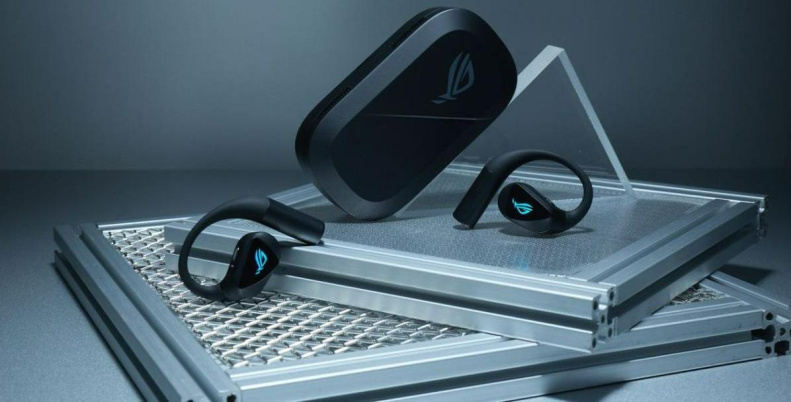 ASUS выпустила открытые игровые TWS-наушники ROG Cetra Open Wireless