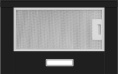 Встраиваемая вытяжка WEISSGAUFF TEL 500 Glass, управление кулисные переключатели, черный [438277]