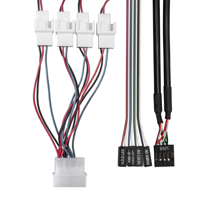 Серверный корпус ExeGate Pro 1U550-04 <RM 19", высота 1U, глубина 550, без БП, USB> EX264265RUS