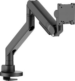 Кронштейн для монитора ErgoSmart Super Heavy-Duty U черный, 1 монитор, 24-57", настольный, регулировка высоты/поворота, USB-хаб, VESA75/100/200