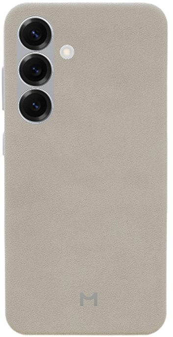 Чехол для смартфона Magssory CLT040i для Samsung Galaxy S25 Ivory (экокожа, с магнитами, совместимый с MagSafe)
