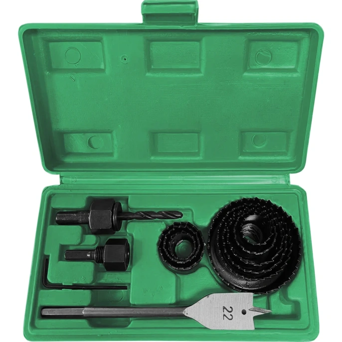 Набор кольцевых пил по дереву 13 предметов ТМ Резолюкс 61913