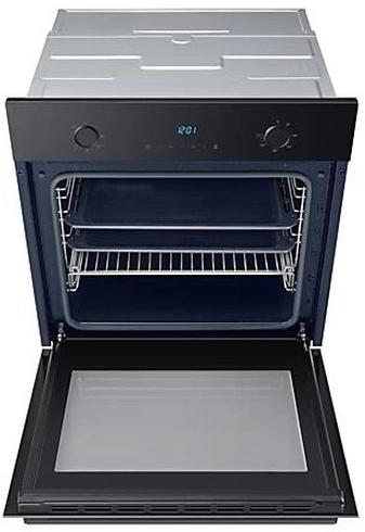 Духовой шкаф электрический Samsung NV68A1145RK/WT,  68л,  дверца с 3 стеклами,  черный