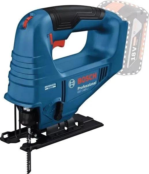 Лобзик Bosch GST 183-LI +1пил. 3500ходов/мин от аккумулятора кейс в комплекте