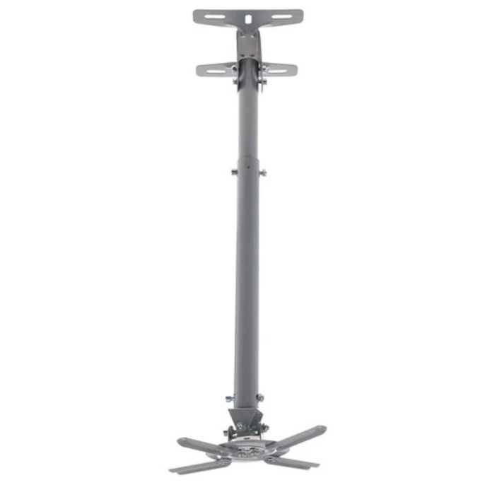 Wize WPA-S серебро {Универсальное комплект для проектора, длина штанги 36-46 см, наклон +/- 15°, поворот +/- 15°, до 12 кг, 260х260}