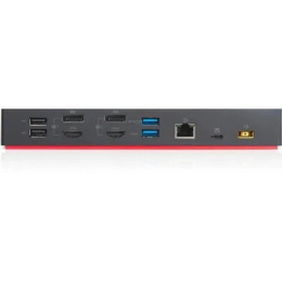 Док-станция Lenovo [40AF0135CN] ThinkPad Hybrid USB-C With USB-A Dock 1xEthernet RJ-45 ,2xDP,2x HDMI,1xUSB-C Data,5V/3A power ,3xUSB3.1G2 10Gbps,1always-on ,2xUSB2.0,1x3.5mmStereo/MicCP,Monitors:2,IP135W/OP95W