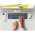 Клавиатура беспроводная Satechi Slim X2 Bluetooth Keyboard - русская раскладка. Цвет: серебристый