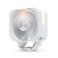 Кулер для процессора HSPD A116 WHITE ARGB cover 250W, 4-pin PWM, 155mm, Al/Cu, 6x6mm, ARGB cover, 1x120mm, 68CFM, 25dBA, 1650RPM, S: 1851/1700/1200/20XX/115X/13XX, AM5/AM4/AM3/AM2/AM3+/AM2+/FM2/FM1, white A116-WHA
