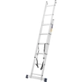 Лестница ТУНДРА двухсекционная, алюминиевая, 6 ступеней 7533877