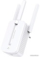 Повторитель беспроводного сигнала Mercusys MW300RE N300 Wi-Fi белый