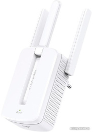 Повторитель беспроводного сигнала Mercusys MW300RE N300 Wi-Fi белый
