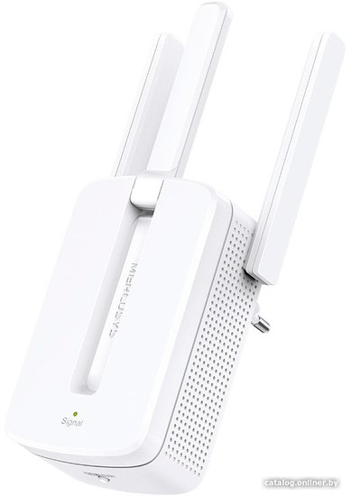 Повторитель беспроводного сигнала Mercusys MW300RE N300 Wi-Fi белый