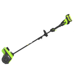 Greenworks Снегоуборщик аккумуляторный GD40SS2, 40V, 30 см, с регулируемым направлением выброса, бесщеточный, с 1хАКБ 4 Ач и ЗУ [2603107UB]