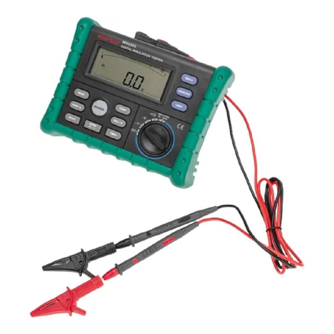 Mastech 13-1347 Измеритель сопротивления изоляции мегаомметр MS5203 1.0 кВ