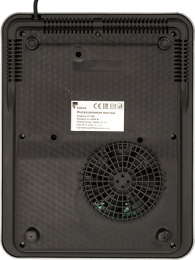 Настольная плита электрическая KitFort КТ-102, стеклокерамика, черный