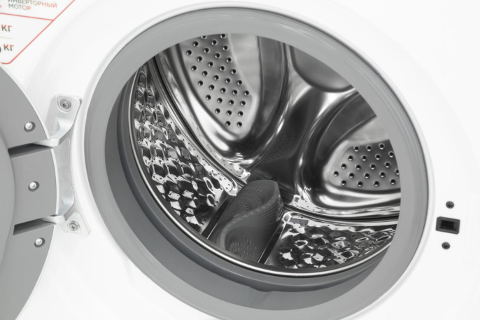 Стиральная машина Schaub Lorenz SLW BW8543 I класс:A загрузка до 8кг отжим:1400об/мин белый инвертер