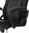 Кресло игровое A4Tech Bloody GC-200 черный экокожа крестов.