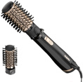 Фен-щетка Babyliss AS962E 1000 Вт, питание: сеть, ионизация, 2 температурных режима, подача холодного воздуха, насадки: круглая щетка 42 мм, 50 мм , цвет: черный, золотой