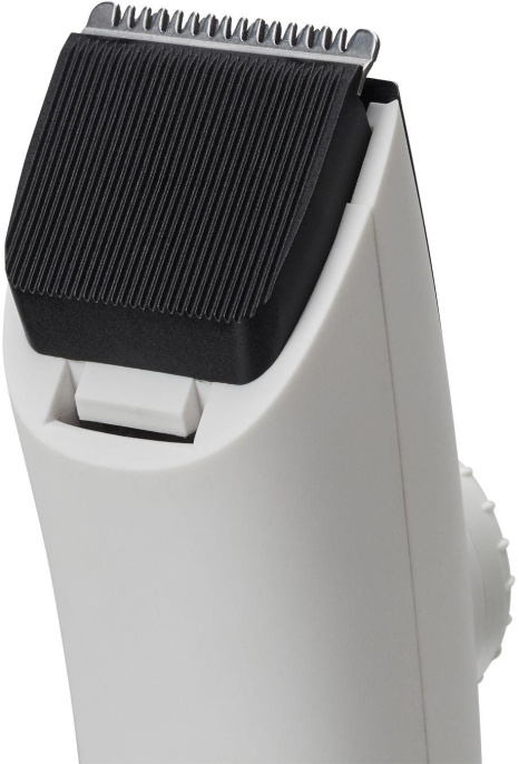 Машинка для стрижки Polaris PHC 2002RB белый насадок в компл:2шт