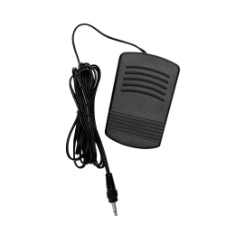 Швейная мини-машинка RAGEX R1102-100, 12 типов стежков, 2 скорости + педаль, белая с голубым