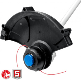 Триммер электрический Зубр ТАБ-365-22,  аккумуляторный,  18В,  2Ач,  с ЗУ