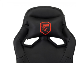 Кресло игровое ZOMBIE 50, экокожа, до 120кг, черный