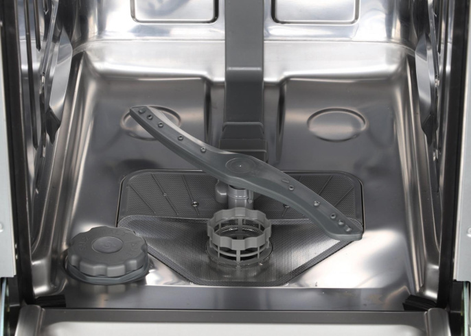 Встраиваемая посудомоечная машина Krona GARDA 45 BI,  узкая, ширина 44.8см, полновстраиваемая, загрузка 9 комплектов