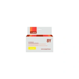 Картридж EasyPrint (CLI-8Y/CLI-8/CLI8) для Canon PIXMA iP4200,, 5200, Pro9000, MP500, 600, желтый, с чипом IC-CLI8Y