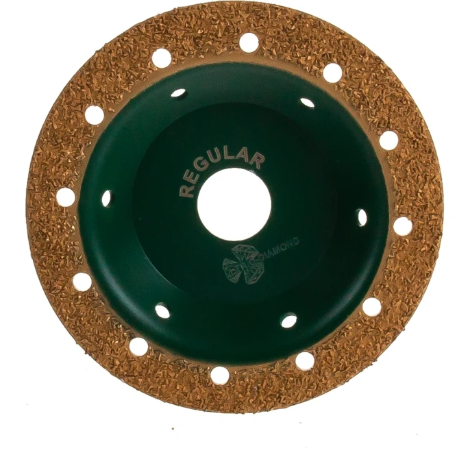 Чашка по дереву плоская Grand шаг 3 Regular 125 мм TRIO-DIAMOND 390003