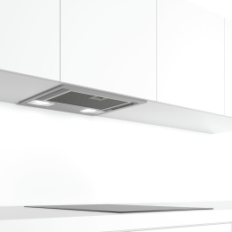 Вытяжка BOSCH Встраивамая вытяжка, производительность до 302 м3/ч., 1 мотор, 3 ступен и + интенсивный режим, LED-освещение 2 х 2,15 Вт , ползунковый переключатель (DLN52AA70)