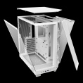 Корпус без блока питания/ Case NZXT H6 Flow, Midi-Tower, TG, 3x120mm, 2xUSB-A 3.2 + 1xUSB-C 3.2, ATX, mATX, mITX White (CC-H61FW-01)