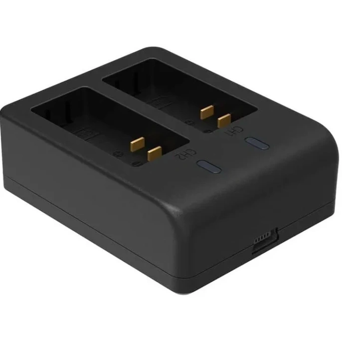 Аккумуляторные батареи для экшн-камеры AKASO Brave 4 Pro/V50X, 2x1350 мАч с двойным зарядным устройством USB