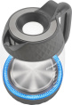 Чайник электрический Polaris PWK 1809CGL 1.8л. 2200Вт графит корпус: стекло/пластик PWK 1809CG