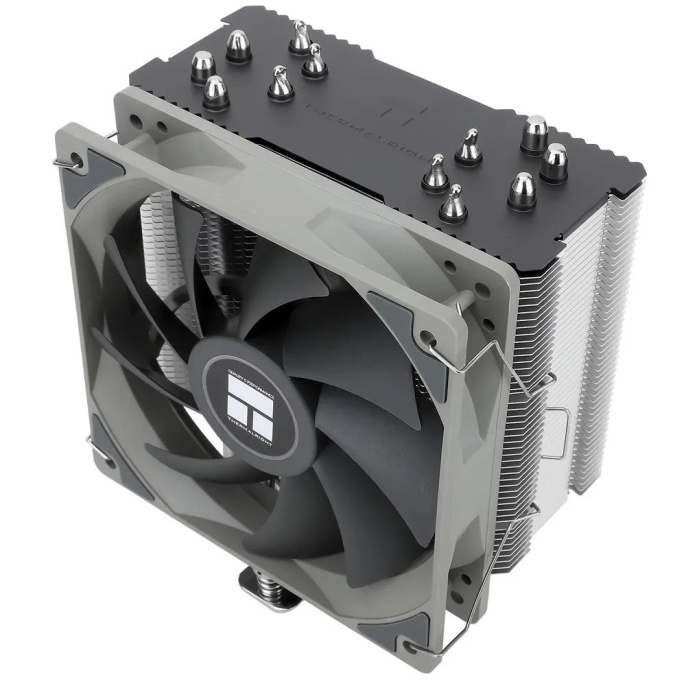 Кулер для процессора/ CPU Cooler Thermalright Burst Assasin 120 4-pin PWM, 154mm, Ni/CU, 6x6mm, 1x120mm, 66.17CFM, 25.6dBA, 1550RPM, S: 1700, 1200, 115X, AM5, AM4 (BA120)
