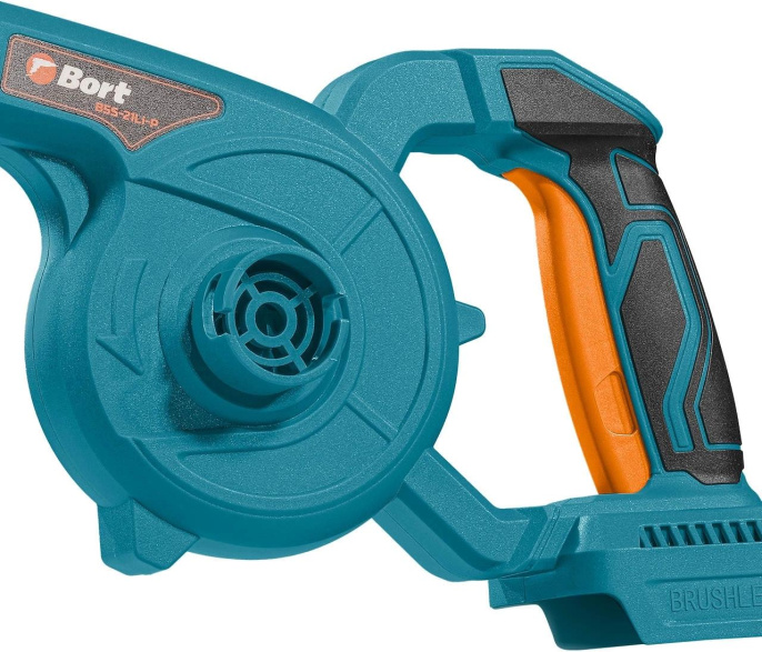 Воздуходувка Bort BSS-21LI-P 350Вт пит.:от аккум. бирюзовый