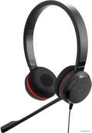 Гарнитура Jabra Evolve 30 II MS, для контактных центров, накладные, проводные, черный [5399-823-309]
