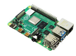 Одноплатный компьютер Raspberry Pi 4 Model B RA545 Retail, 4GB RAM, Broadcom BCM2711 Quad core Cortex-A72 ARM v8 64-bit SoC @ 1.5GHz CPU, WiFi, Bluetooth, 40-pin GPIO, 2x USB 3.0, 2xUSB 2.0,2x micro-HDMI,USB-C 5V Power разъем RASP4448 931182