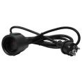 Шнур питания Lanmaster LAN-PPS/SH-7.0-BK вилка Shuko-Shuko розетка проводник.:3x1.5мм2 7м 220В черный