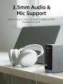 Многопортовая док-станция CABLETIME CB18D (CT-DK181-AG) 18-В-1 8K USB-C с поддержкой macOS MST на Chipset DL6950 (поддерживает 3 экрана)