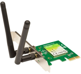 Сетевой адаптер Wi-Fi TP-Link TL-WN881ND N300 PCI Express (ант.внеш.съем) 2ант.