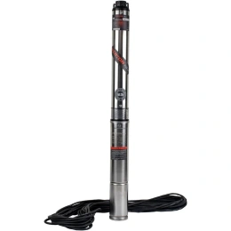 Скважинный многоступенчатый насос VERTON DW50/370V (370Вт,Qmax 35л/мин,Hmax 50м,d насоса 76мм, верх.забор) 01.13295.13322