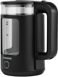 Чайник электрический StarWind SKG1053, 1.7л, стекло