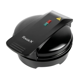 Электрическая вафельница RAGEX R703-000, сердечки, 1000Вт, цвет: черная