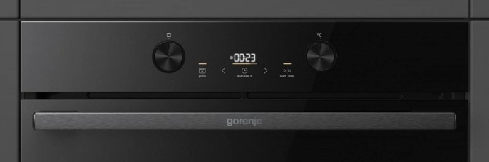 Духовой шкаф электрический Gorenje BOS6737E05DBG, 77л, дверца с 2 стеклами, черный