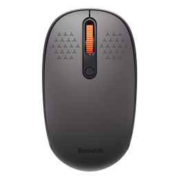 Мышь Baseus B01055503833-00 F01B B02033 Tri-Mode Wireless Mouse Frosted Gray рабочее рассточние: 20м, тихая кнопка, 800/1000/1600DPI, совместимость с Windows, Harmony OS, Apple OS, Linux, Vista